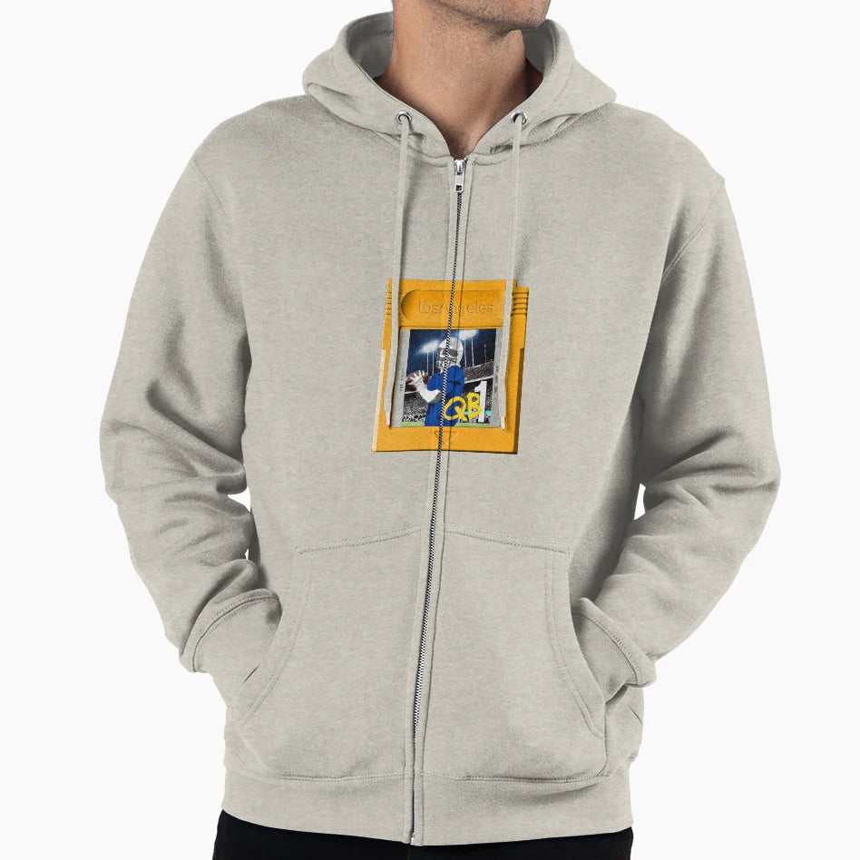 Football Los Angeles Hoodie - Fun Novelty Design for Adults