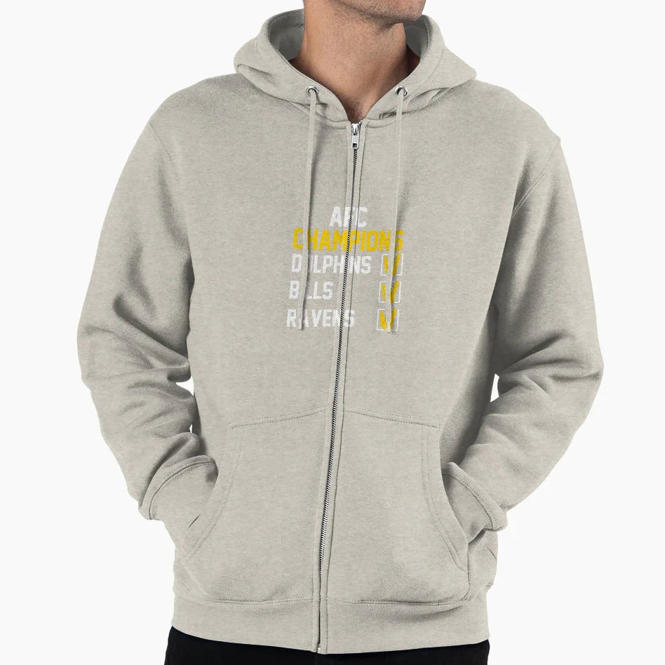 Kansas City Chiefs Afc Champions Hoodie - Trendy Graphic Unisex
