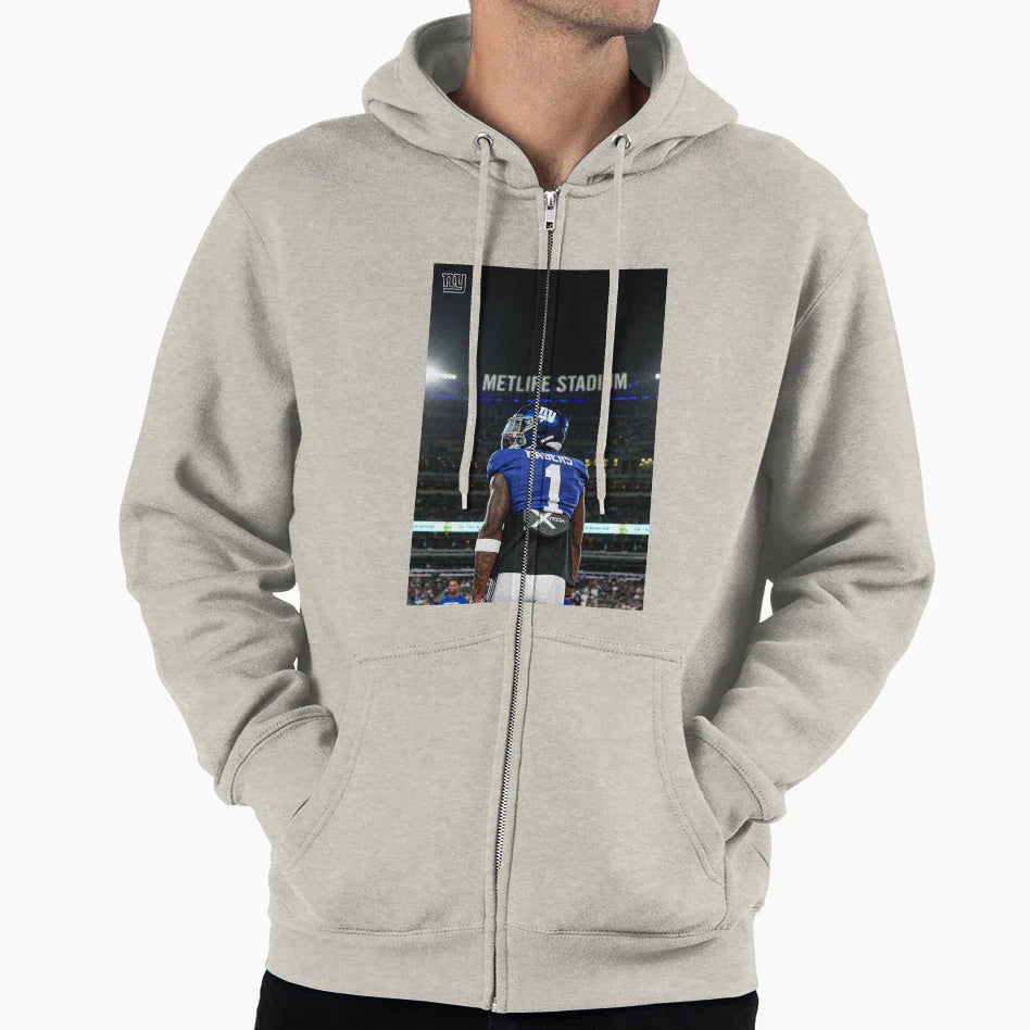 Metlife Nabers Hoodie - Fun Novelty Design for Adults