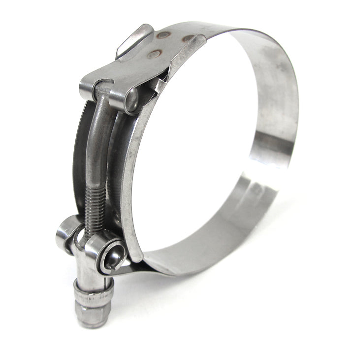 HPS Performance Products HPS Stainless Steel T-Bolt Hose Clamp Size # 80, fit 3-1/8" ID hose, Range: 3.39" - 3.7"