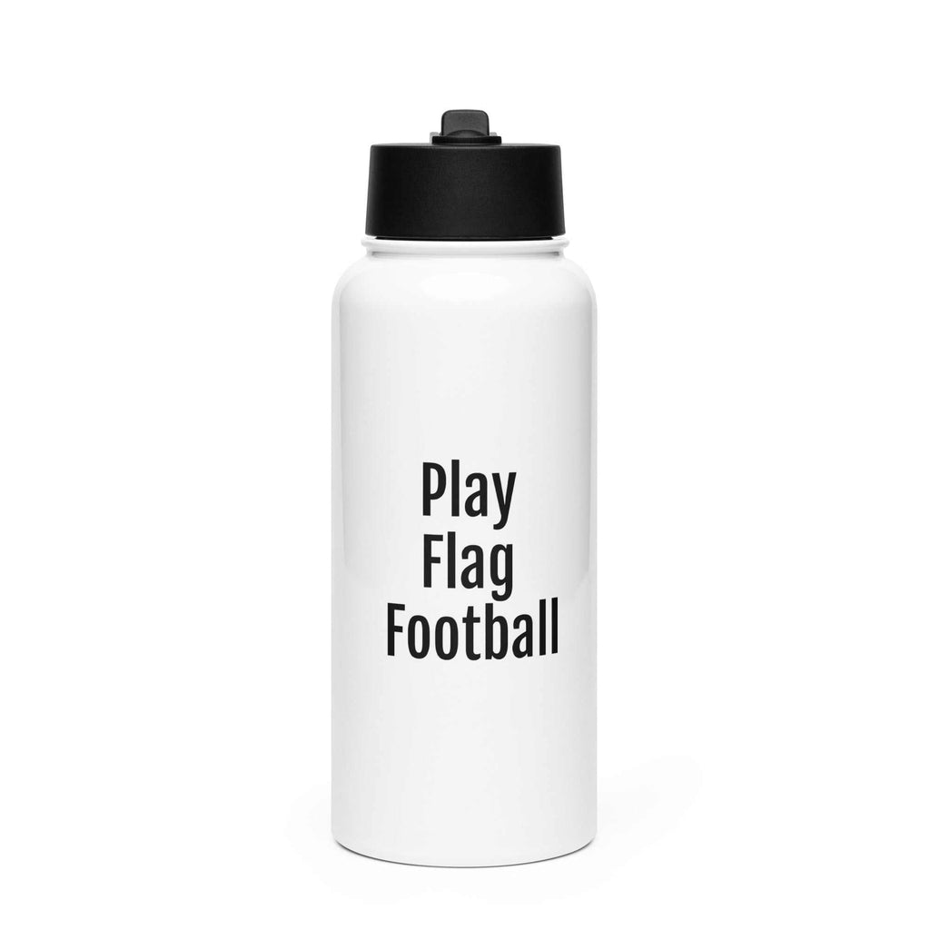 Stainless steel water bottle with a straw lid - L2N2