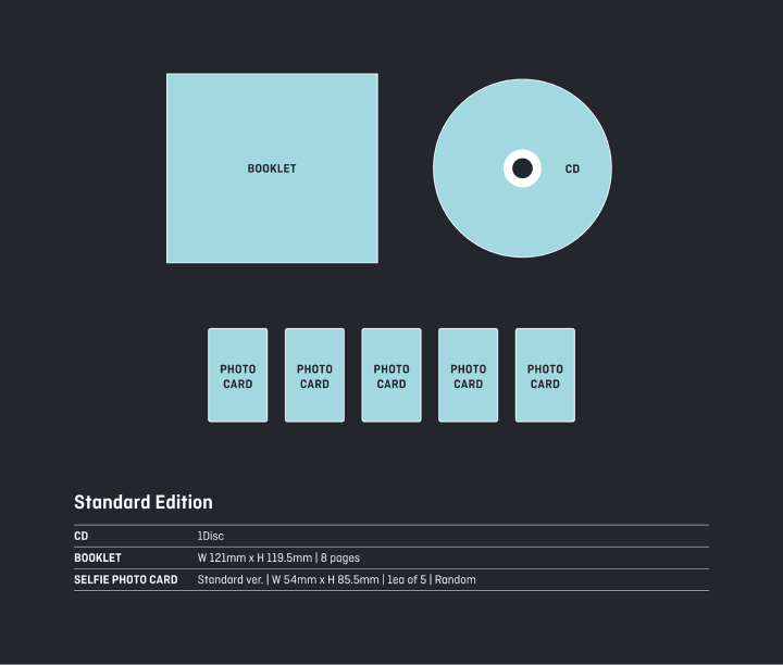 TXT 4th Single Japan Album - Chikai (3 Version Set)