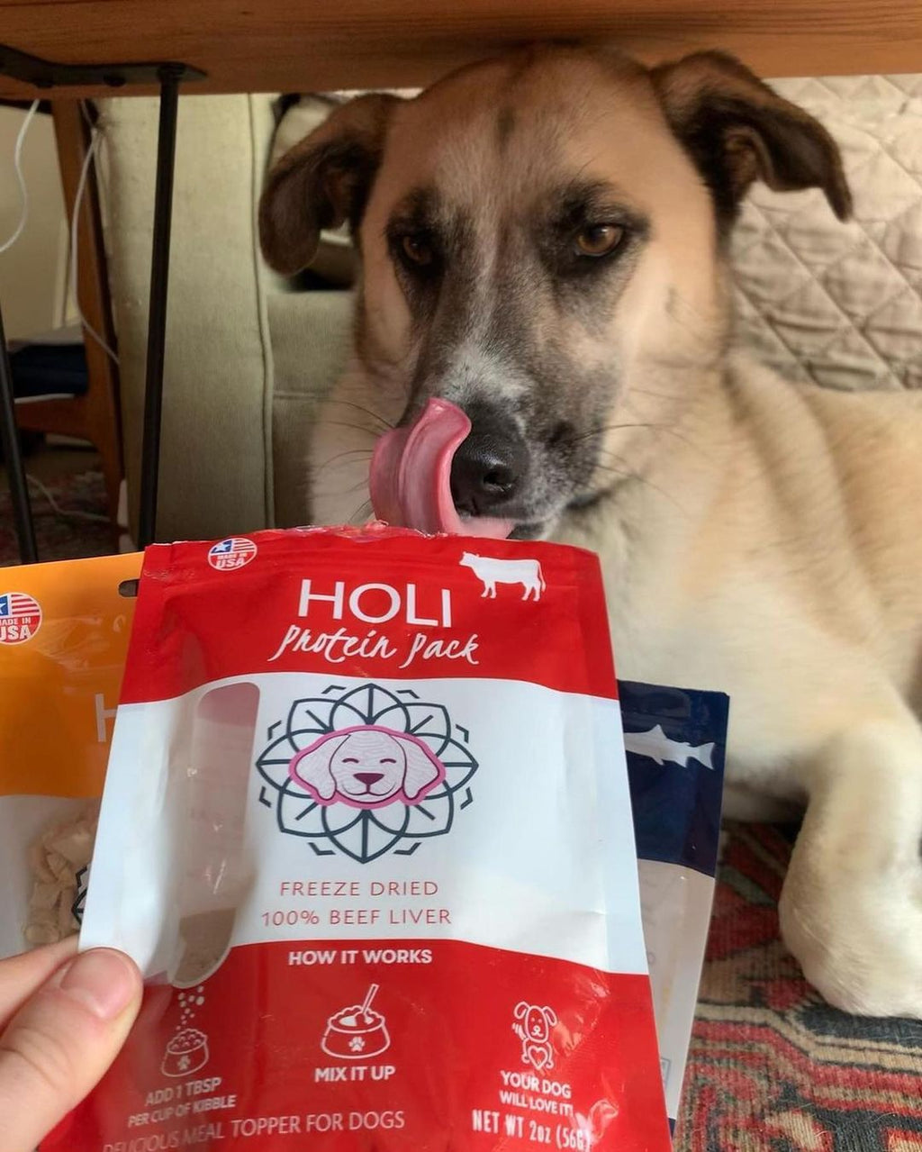 Beef Liver Dog Food Topper - Freeze Dried - Single Ingredient