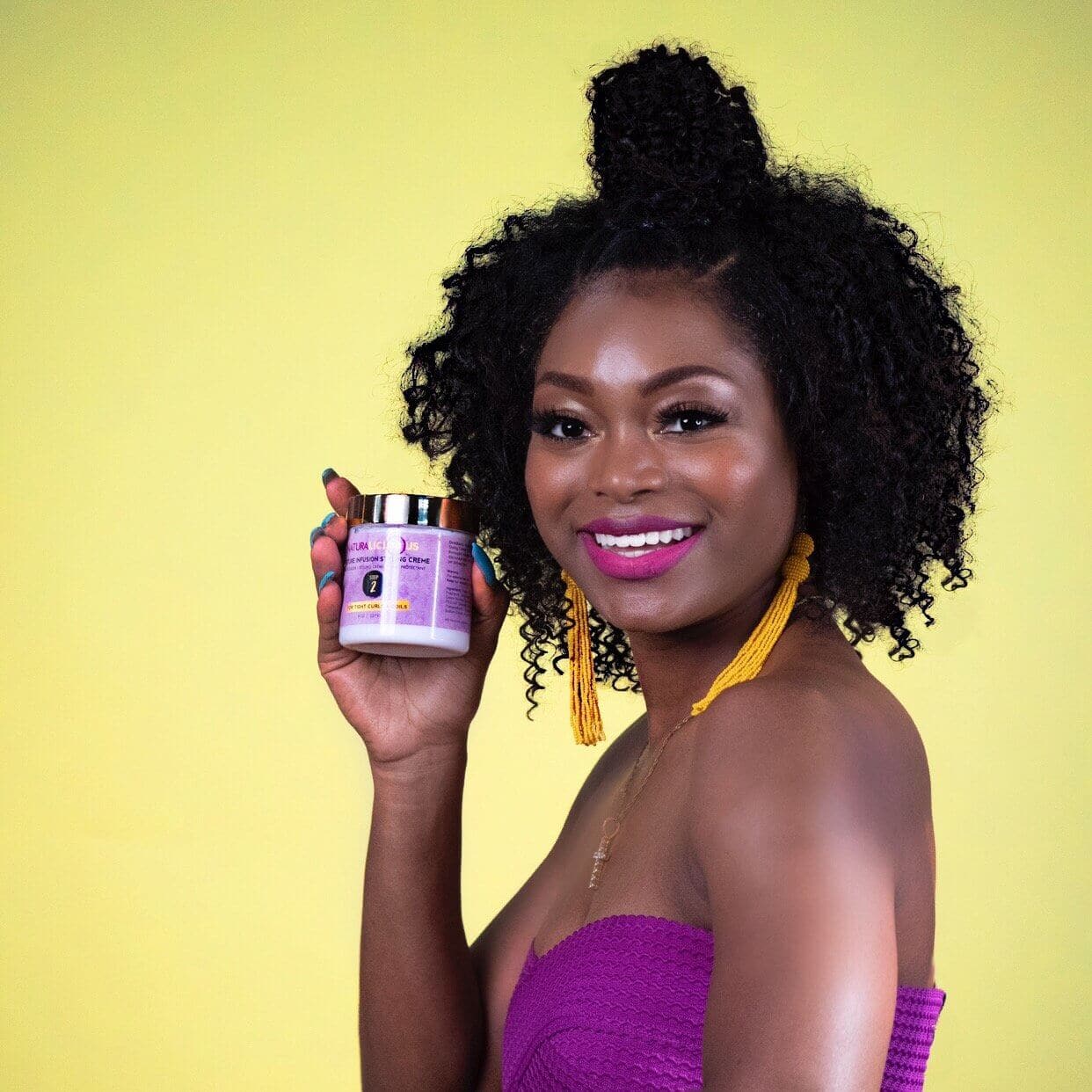 Step 2: Moisture Infusion Styling Creme (For Tight Curls) - PhishStones Products