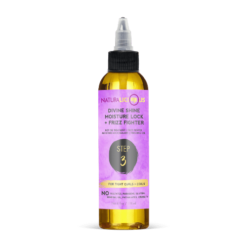 Step 3: Divine Shine Moisture Lock & Frizz Fighter (For Tight Curls) - PhishStones Products