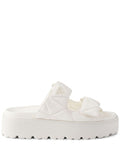 Prada Women 45Mm Padded Leather Sandals