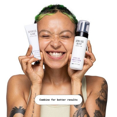 Stories & Ink Repairing Aftercare Foaming Body Cleanser 5.07 fl oz - New - PhishStones Products