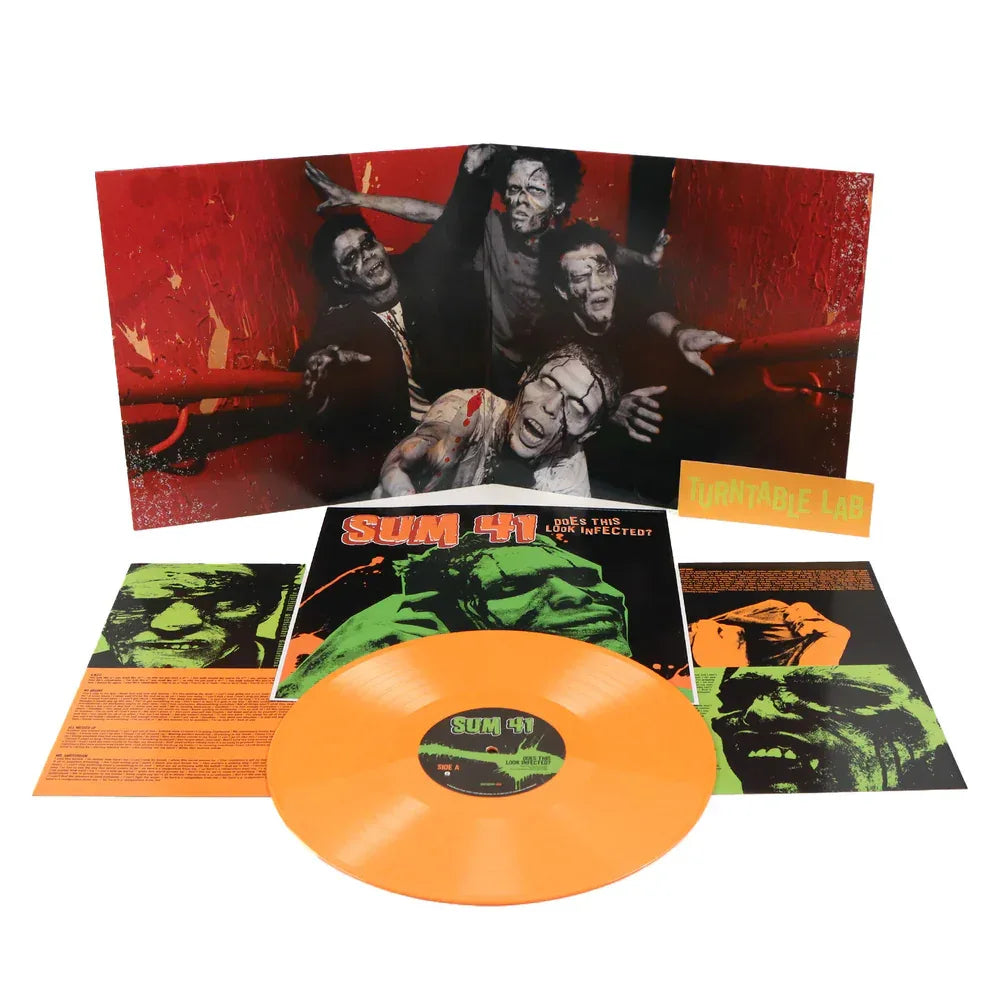 Sum 41 - Does This Look Infected (Limited Edition, Orange Vinyl, Bonus Tracks) (LP) - PhishStones Products