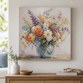 Summer Bloom Vase Wall Art