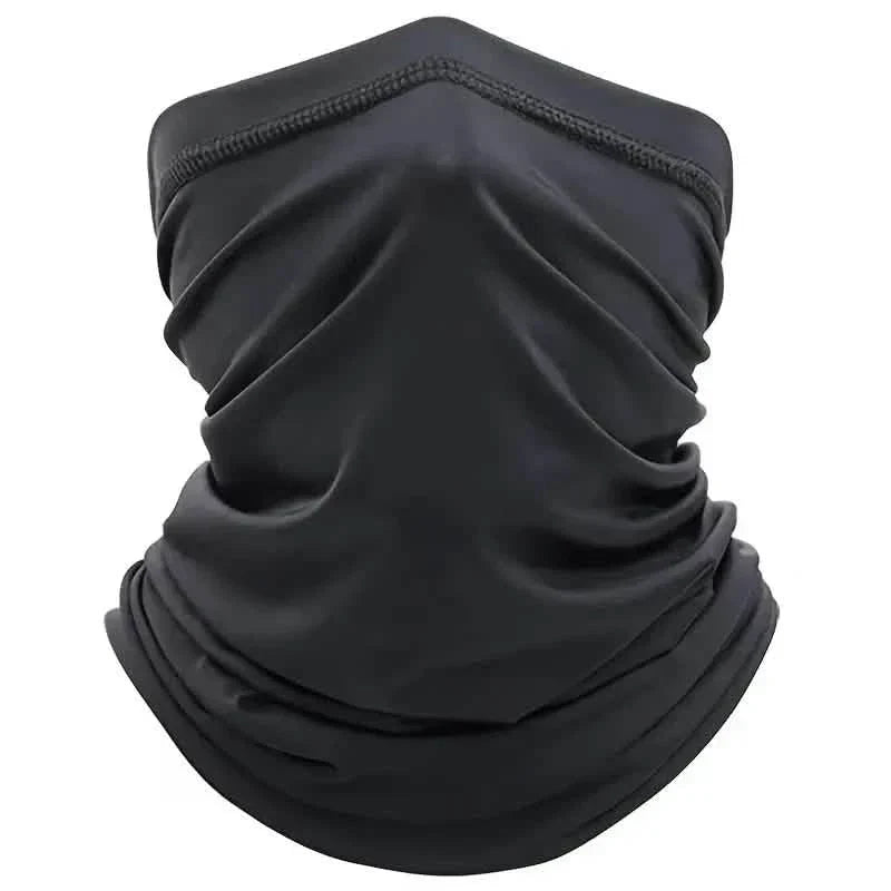Summer Face Cover Scarf, Moisture Wicking Breathable Stretch Face Neck Gaiter Mask