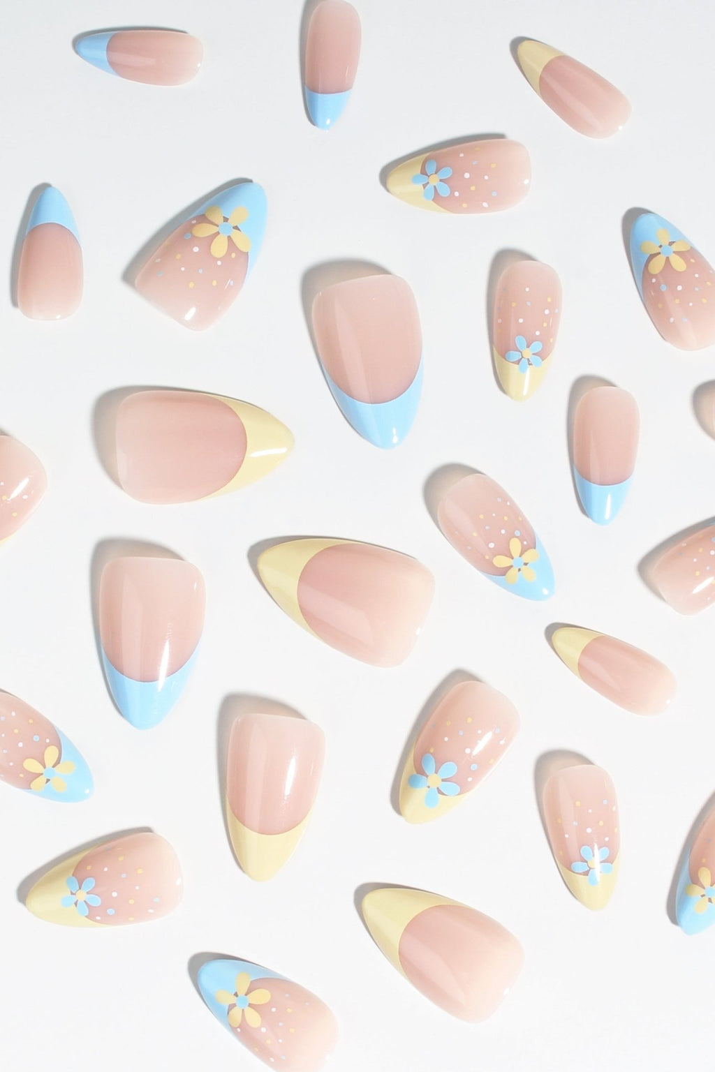 Sunny Halo | Soft & Durable Press - On Nails - PhishStones Products