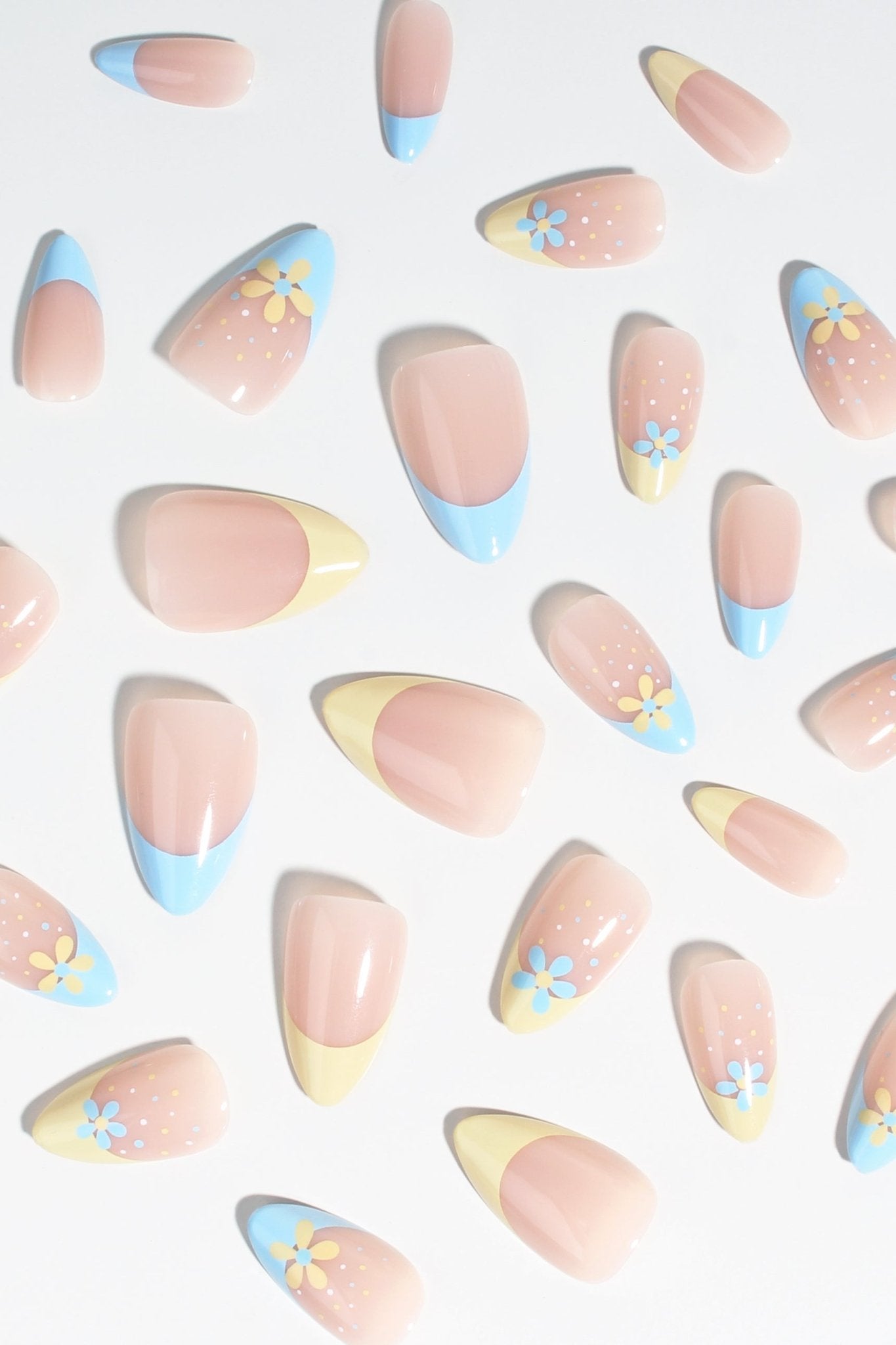Sunny Halo | Soft & Durable Press - On Nails - PhishStones Products
