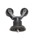 Paddle Holder, Leash Plug Adapter Mount with Rubber Base