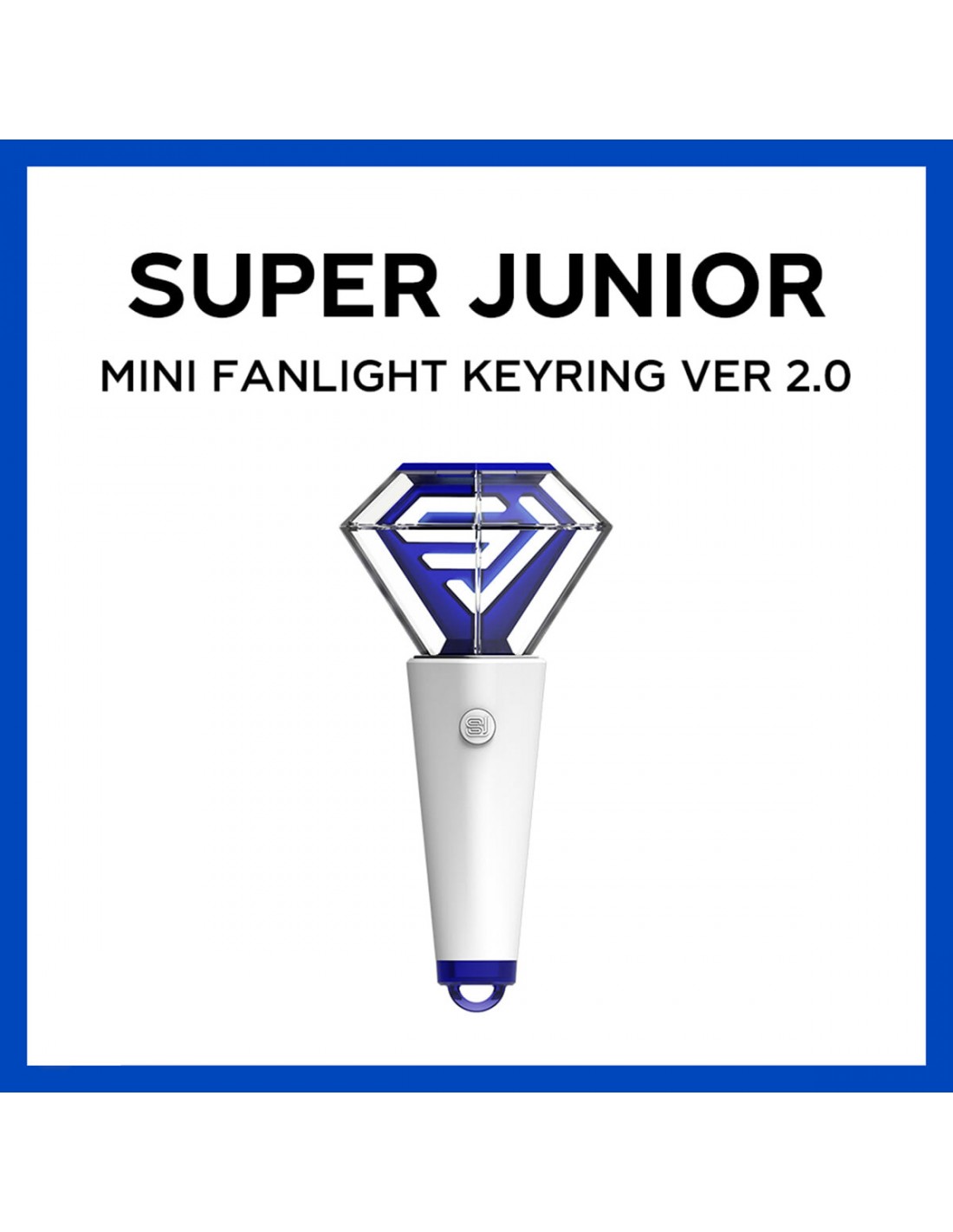 Official Super Junior Mini Lightstick Keyring Ver 2.0