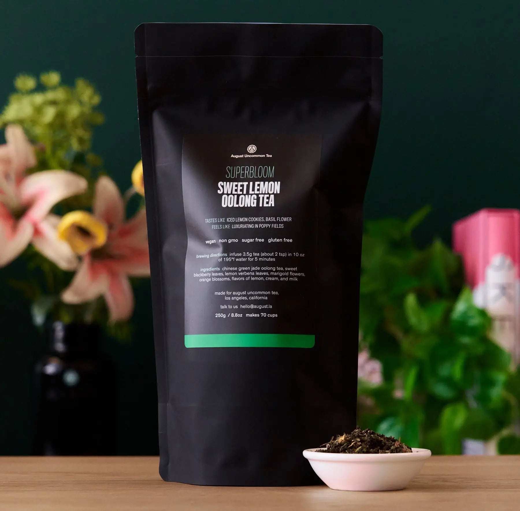 Superbloom - Sweet Lemon Oolong Green Tea - PhishStones Products
