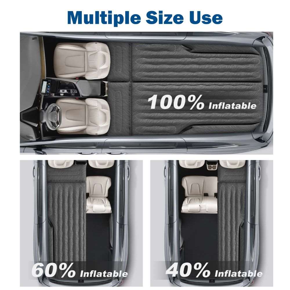 Umbrauto Car Camping SUV Air Mattress 1.0, Black