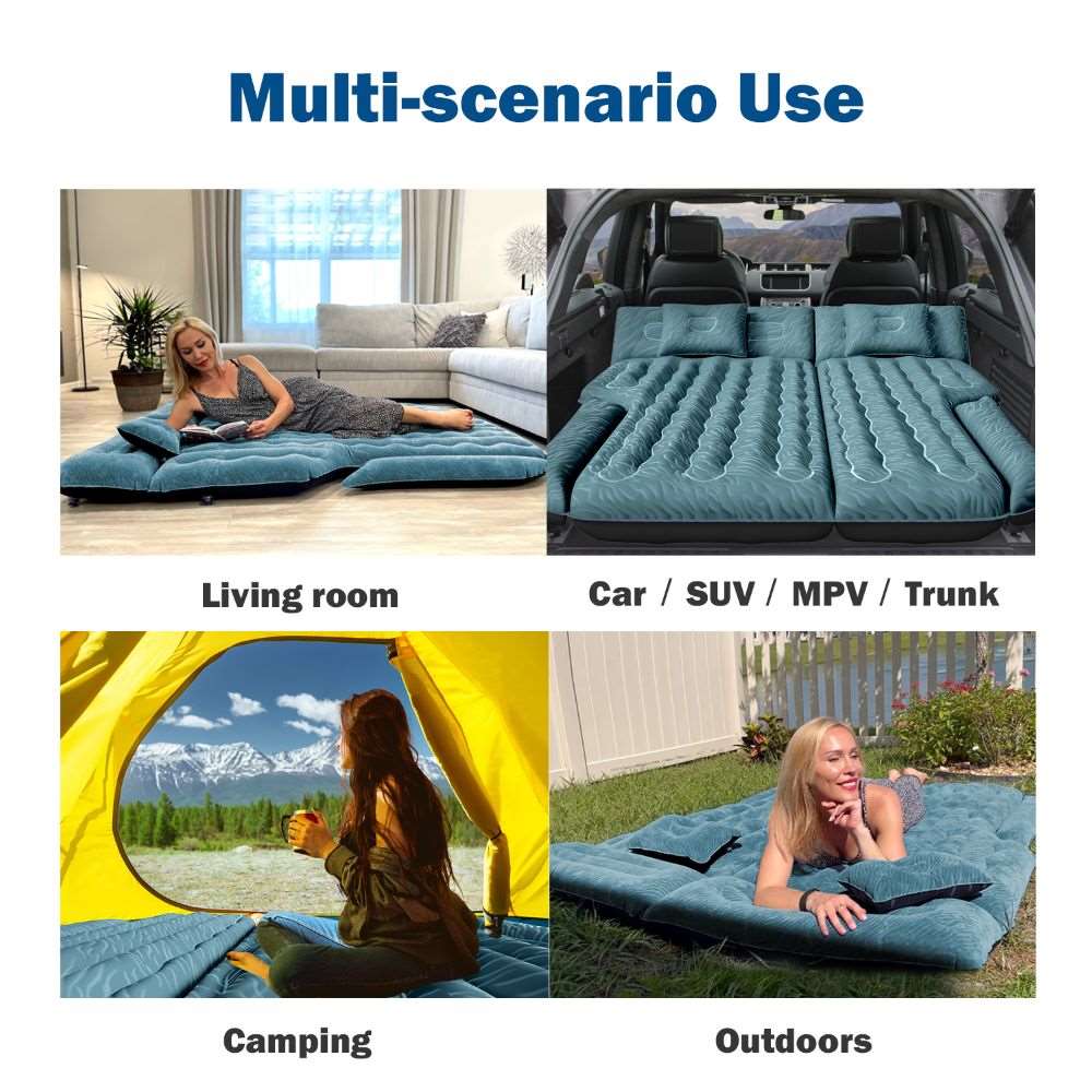 Umbrauto Car Camping SUV Air Mattress 1.0, Slate