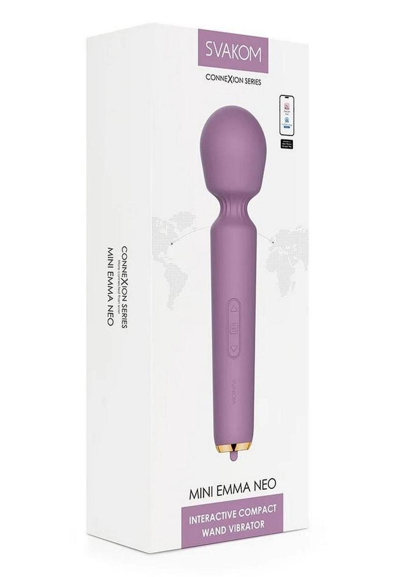 Svakom Mini Emma Neo Rechargeable Silicone Vibrator with Compatible App