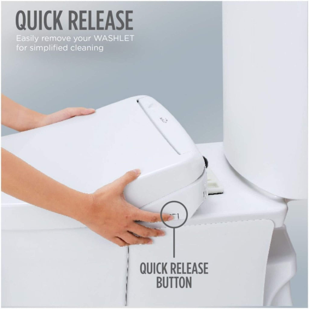 [SW4734AT40#01] TOTO S7A Washlet Elongated Bidet Toilet Seat With EWater And Classic Contemporary Lid (SAK29827)