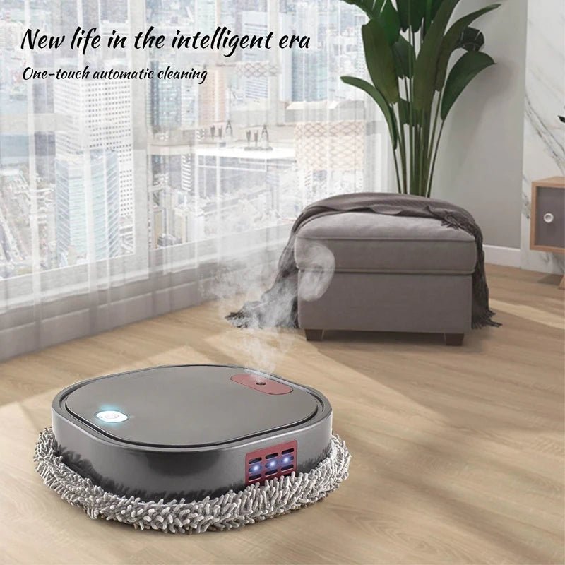 Sweeping Robot Automatic Electric Floor Mops Mopping With Sprayer Machine Floor Steam Cleaner Robot - PhishStones Products
