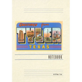 Vintage Lined Notebook Greetings from Tyler, Texas - Paperback