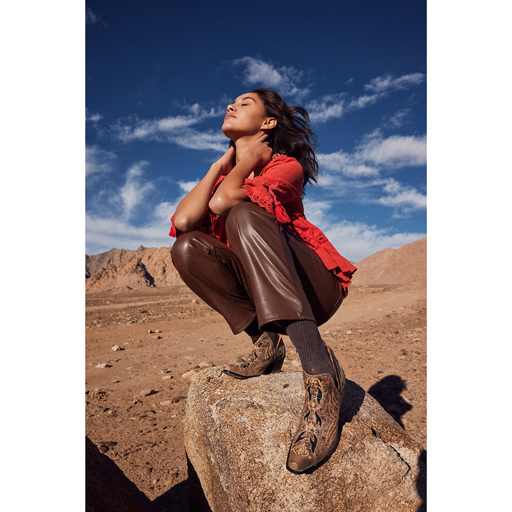 Tentor Western Leather Booties - PhishStones Products