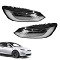 TESERY LED Headlight Replacement for Model X (16-23)
