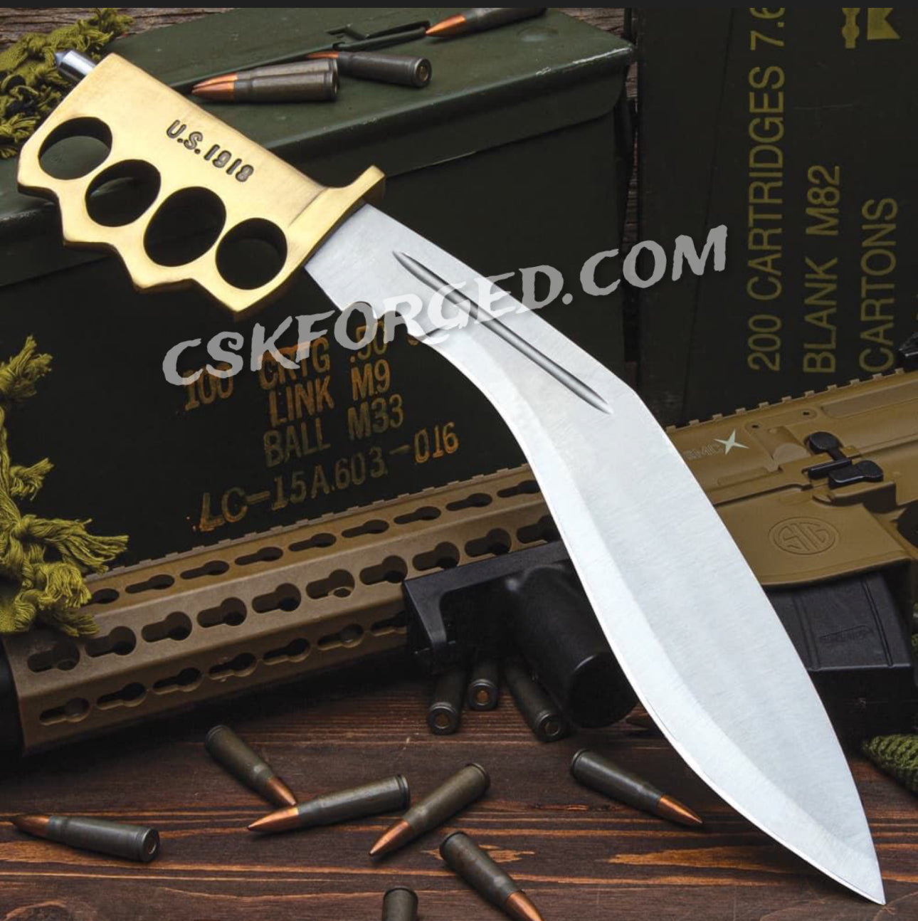 The 1918 U.S. Trench Knife: A Bold Reimagining of a WWI Classic - PhishStones Products