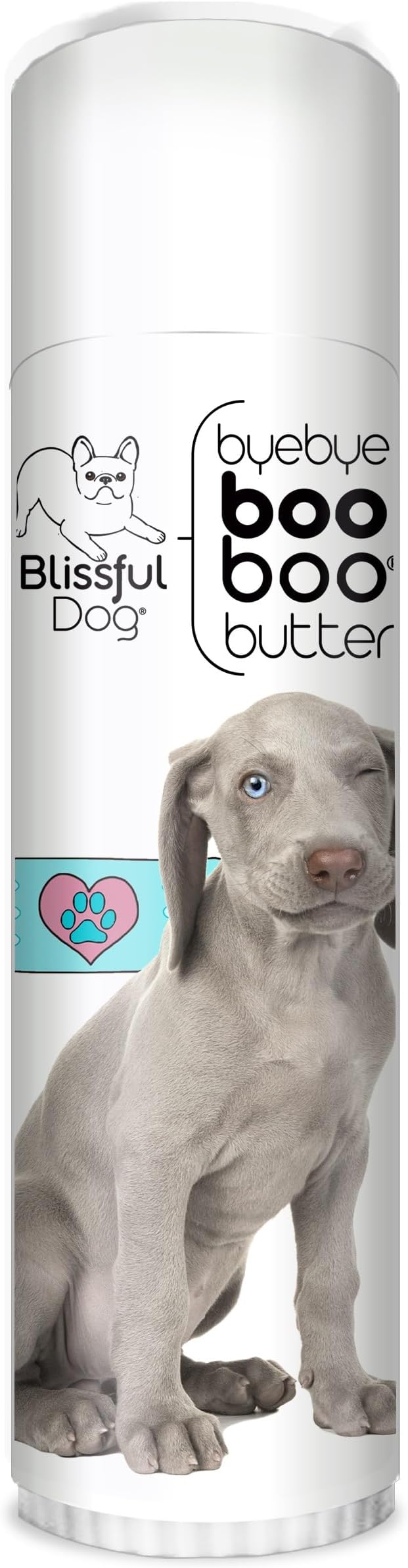 The Blissful Dog .50 oz Tube Weimaraner Booboo Butter - PhishStones Products