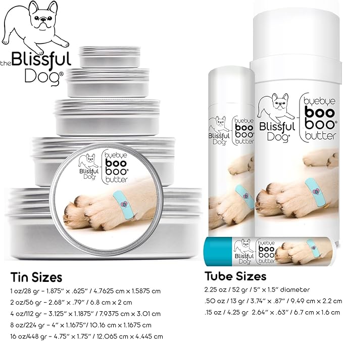 The Blissful Dog Chesapeake Bay Retriever Boo Boo Butter, 0.50 - Ounce - PhishStones Products