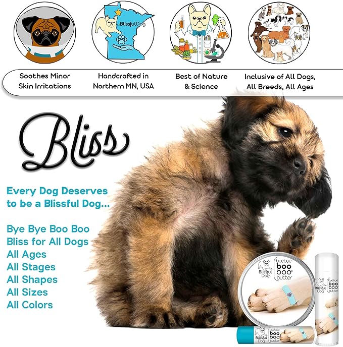 The Blissful Dog Chesapeake Bay Retriever Boo Boo Butter, 0.50 - Ounce - PhishStones Products