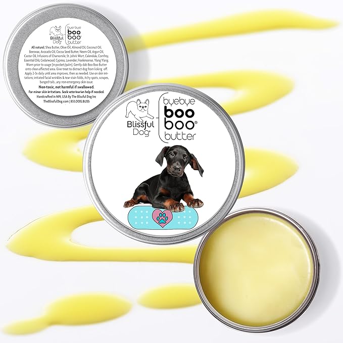 The Blissful Dog Doberman Pinscher Boo Boo Butter, 2 - Ounce - PhishStones Products