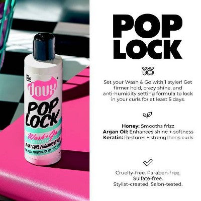 The Doux Pop Lock 5 - Day Curl Forming Glaze 8 fl oz - New - PhishStones Products