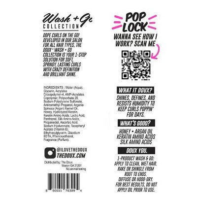 The Doux Pop Lock 5 - Day Curl Forming Glaze 8 fl oz - New - PhishStones Products