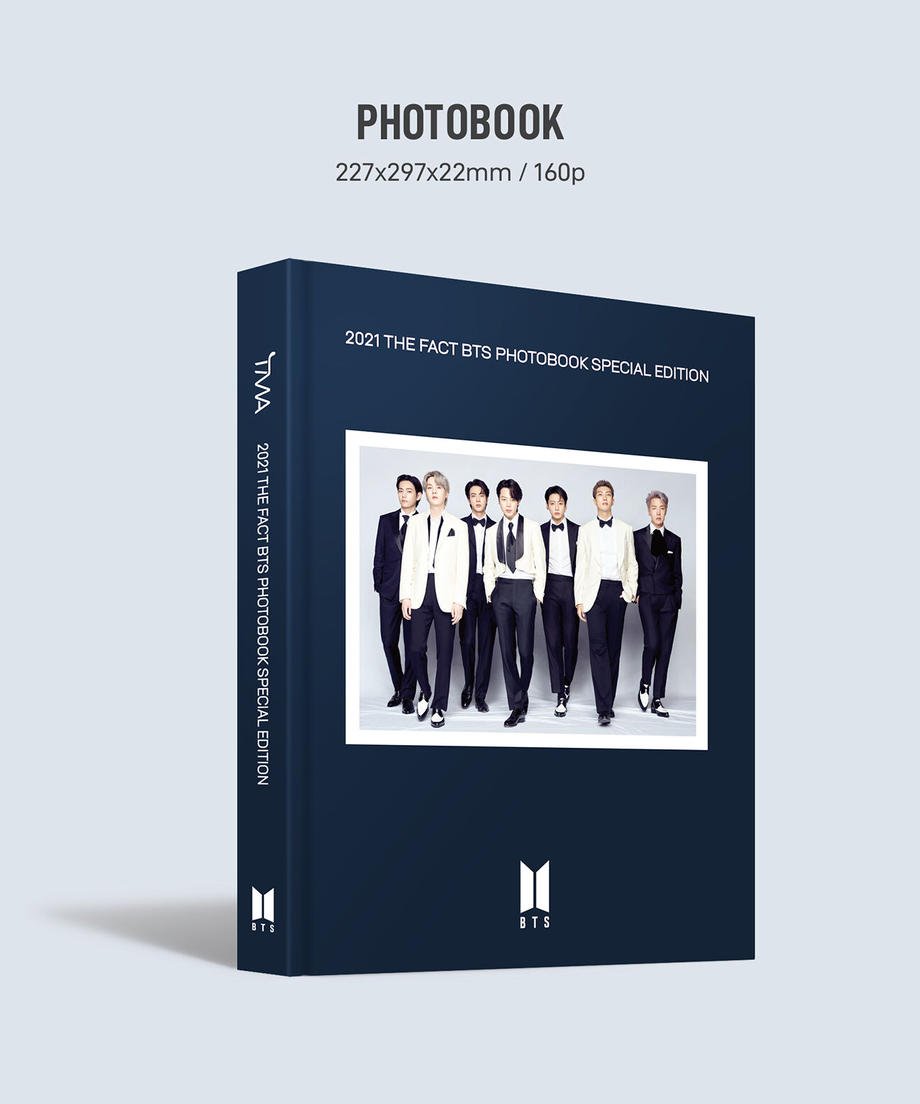 BTS:  The Fact 2021 Photobook Special Edition