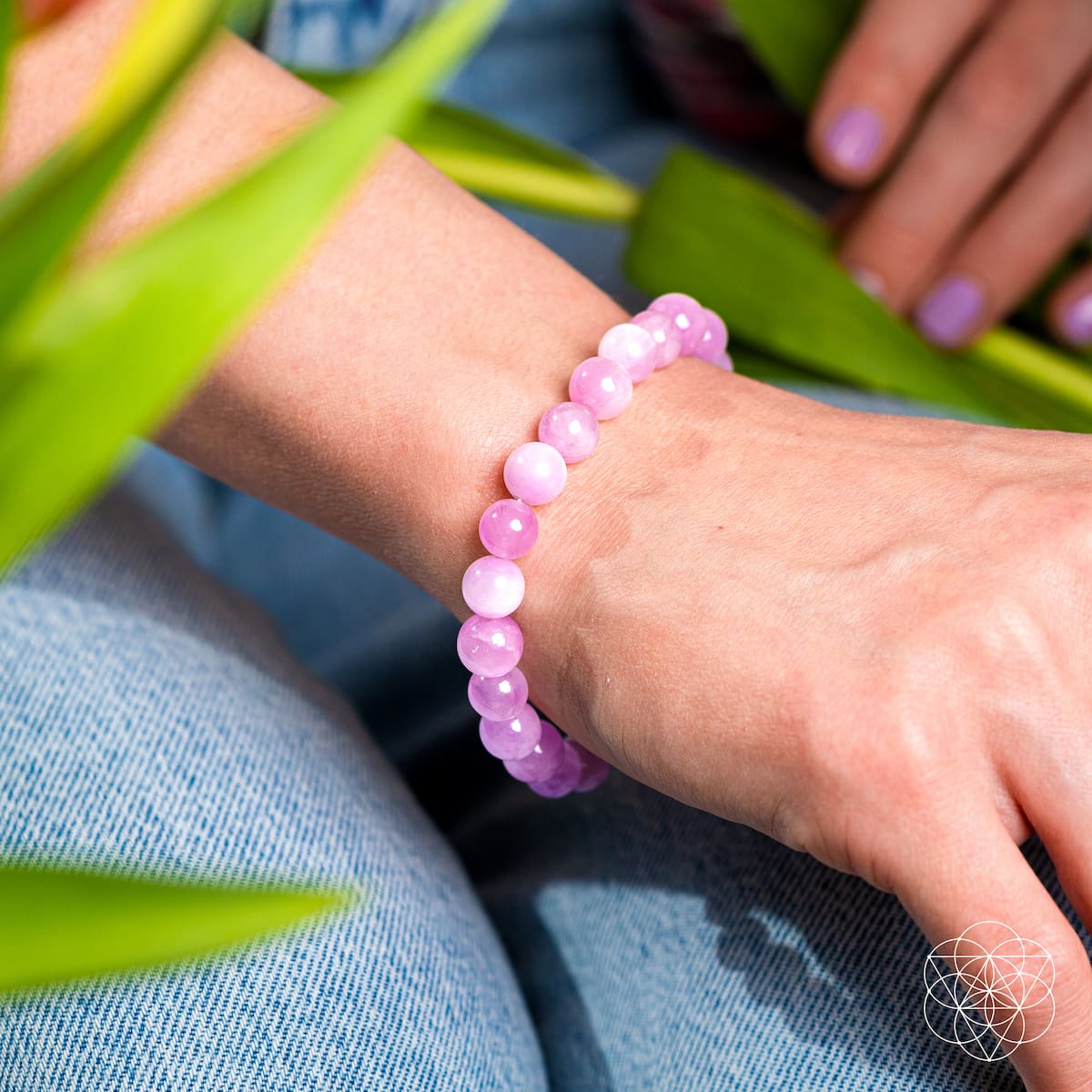The Heart Reset - Rare Pink Kunzite Bracelet - PhishStones Products