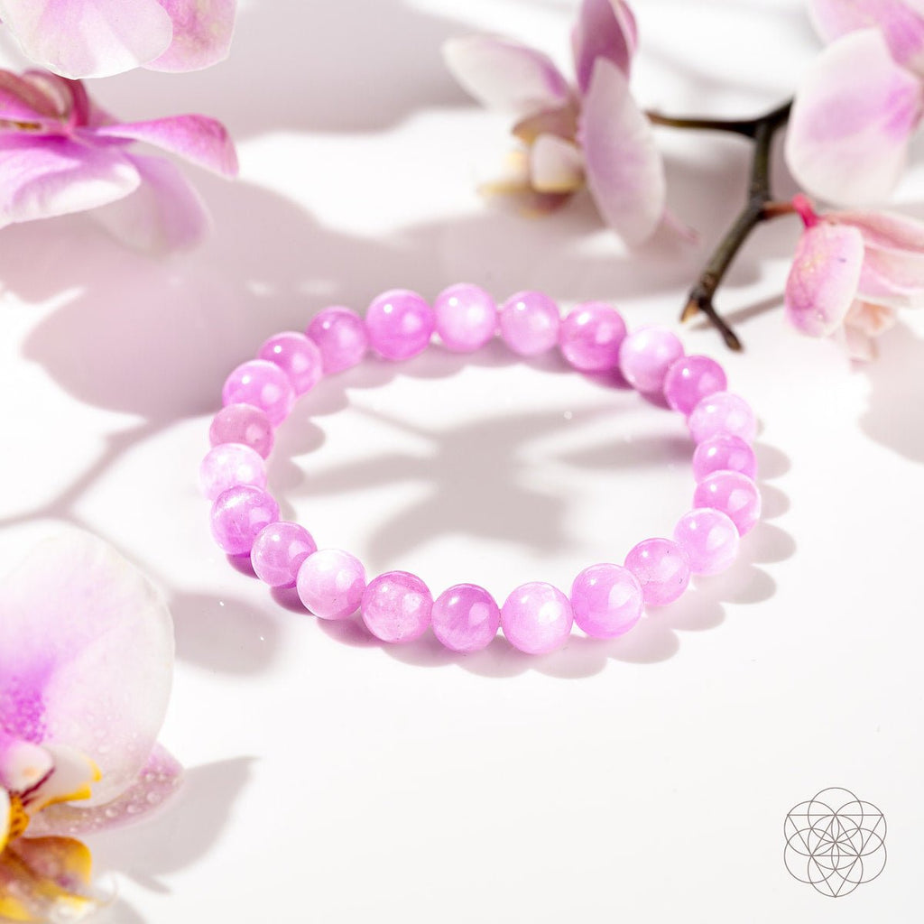 The Heart Reset - Rare Pink Kunzite Bracelet - PhishStones Products