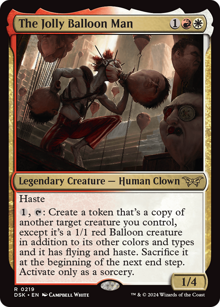 The Jolly Balloon Man (DSK - 219) - Duskmourn: House of Horror - PhishStones Products
