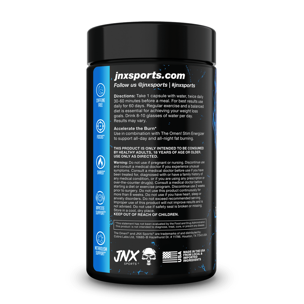 The Omen! Stim - Free Fat Burner - PhishStones Products