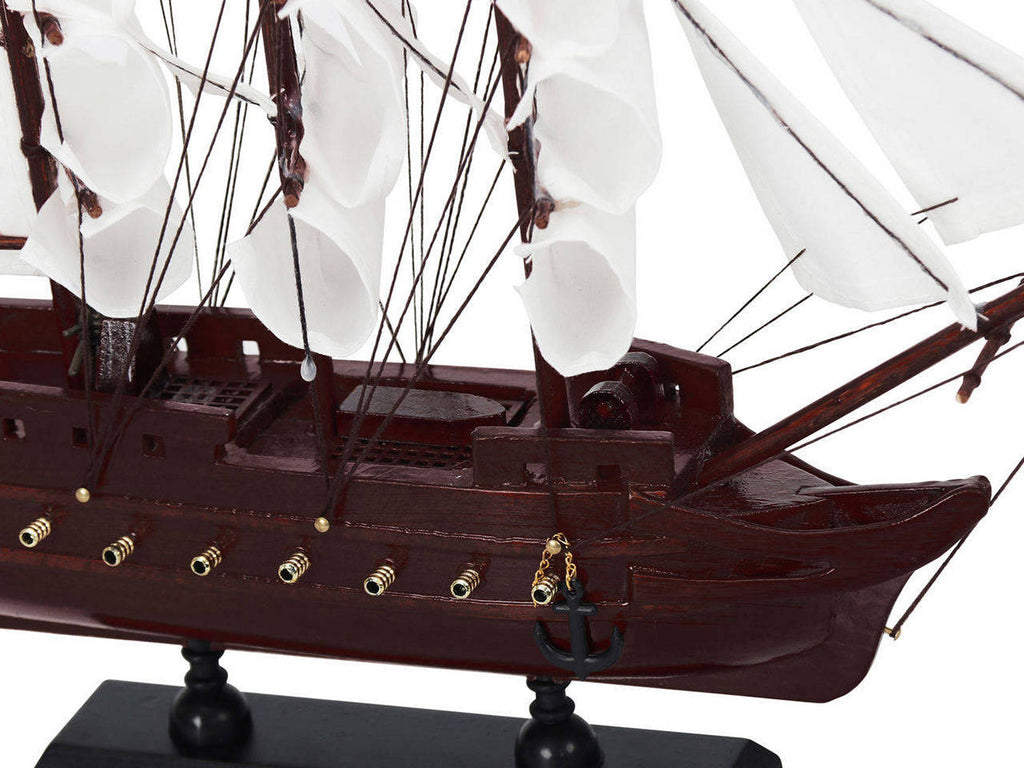 Wooden Calico Jacks The William White Sails Model Pirate Ship 12""