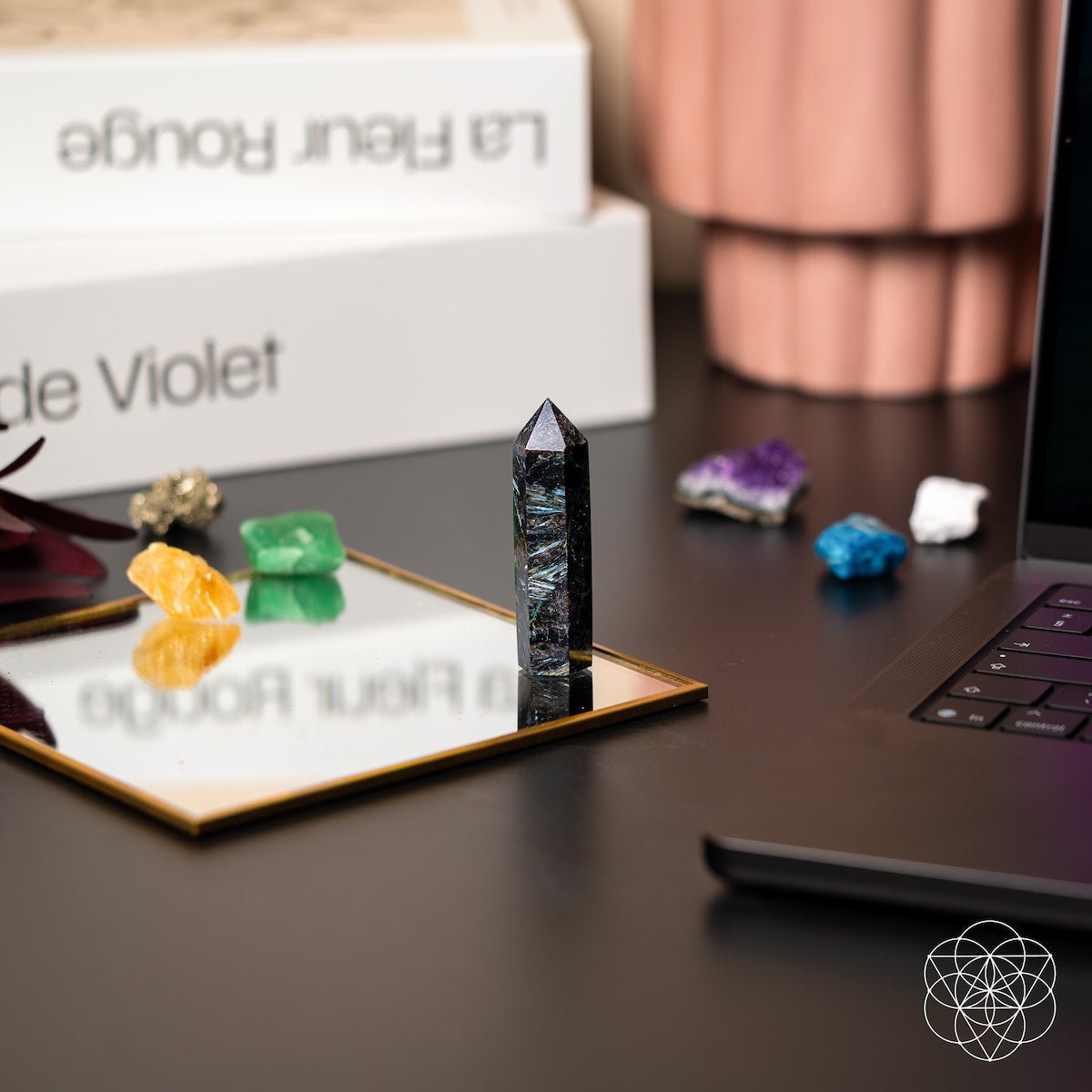 This Is Your Breakthrough – Rare Arfvedsonite Point - PhishStones Products