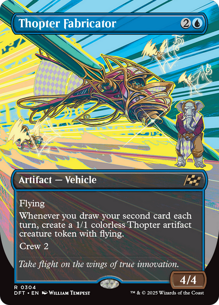 Thopter Fabricator (DFT - 304) - Aetherdrift (Borderless) - PhishStones Products