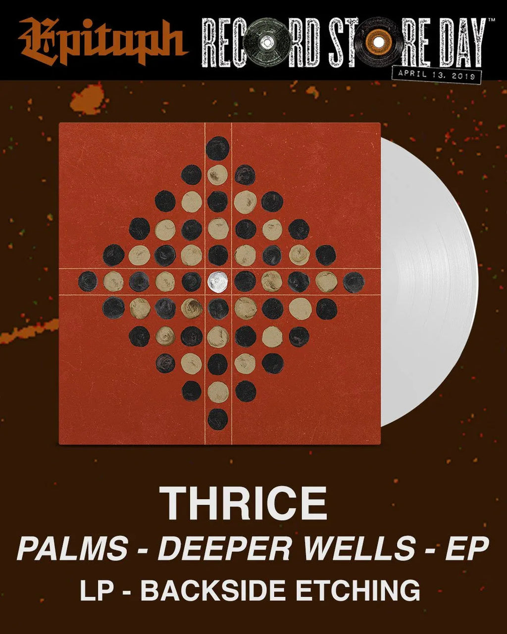 Thrice - Deeper Wells (RSD 2019 Exclusive, White Vinyl) (LP) - PhishStones Products