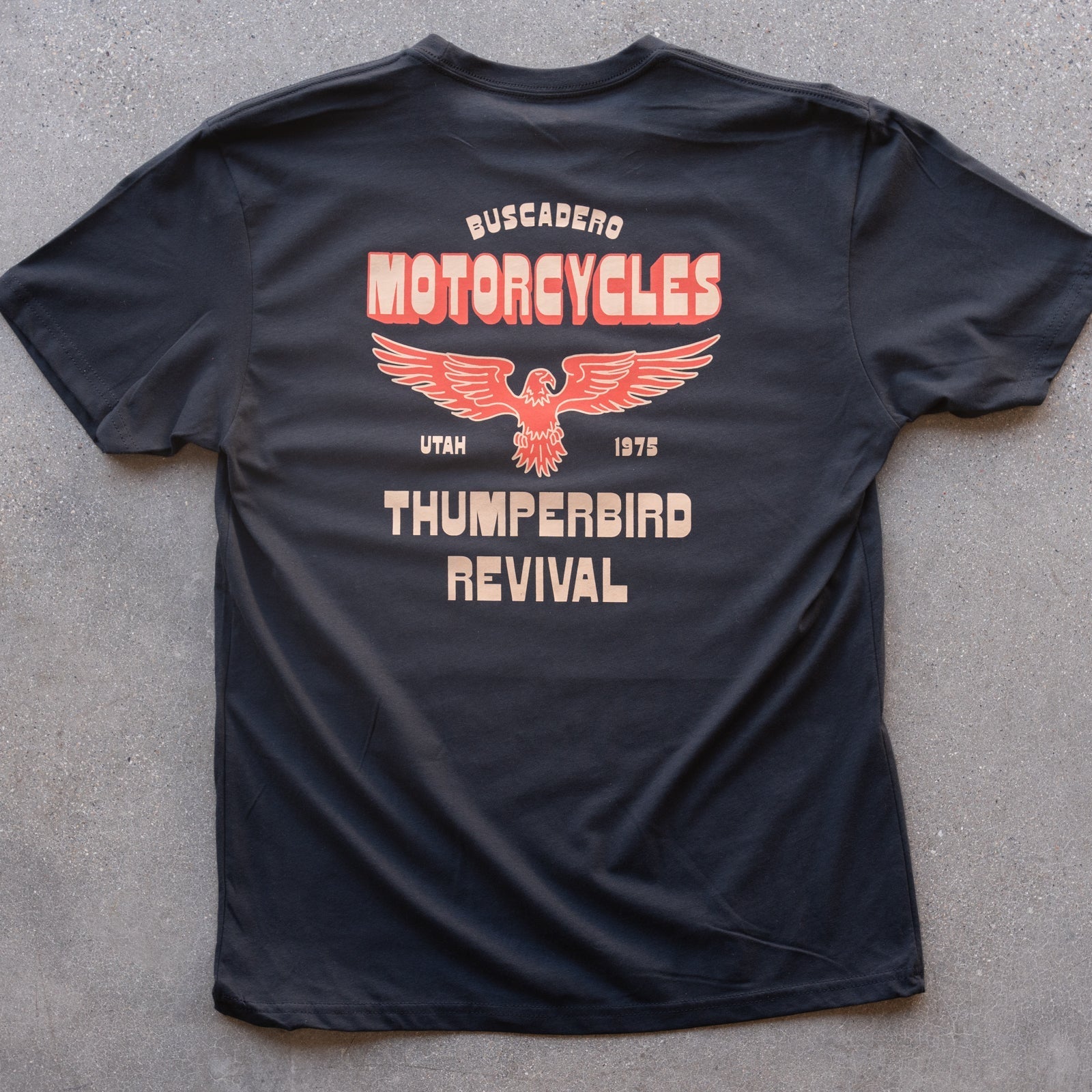 'Thumperbird Revival' Black Lightweight Soft Tee