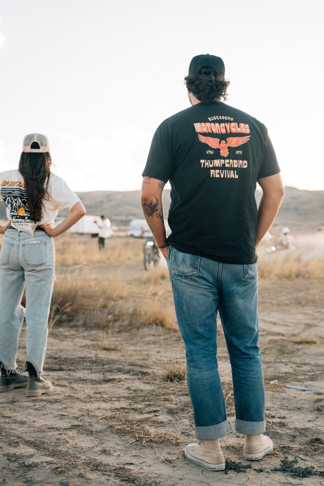 'Thumperbird Revival' Black Lightweight Soft Tee