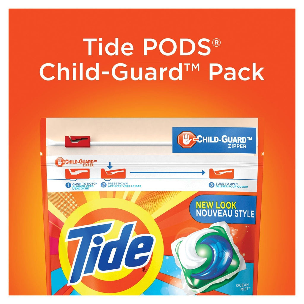 Tide Pods, Laundry Detergent, Clean Breeze, 35/Pack - PhishStones Products