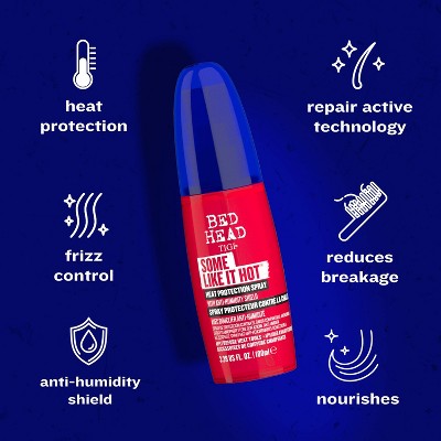 TIGI Bed Head Some Like It Hot Heat Protection Spray for Heat Styling 3.38 fl oz - New - PhishStones Products