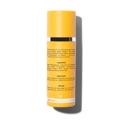 Timeless Skin Care Vitamin C and E Ferulic Acid Serum 4 fl oz - Imperfect Box - PhishStones Products