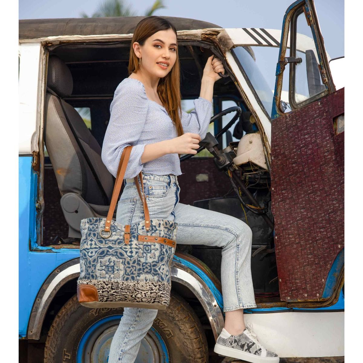Tinted Indigo Tote Bag - PhishStones Products