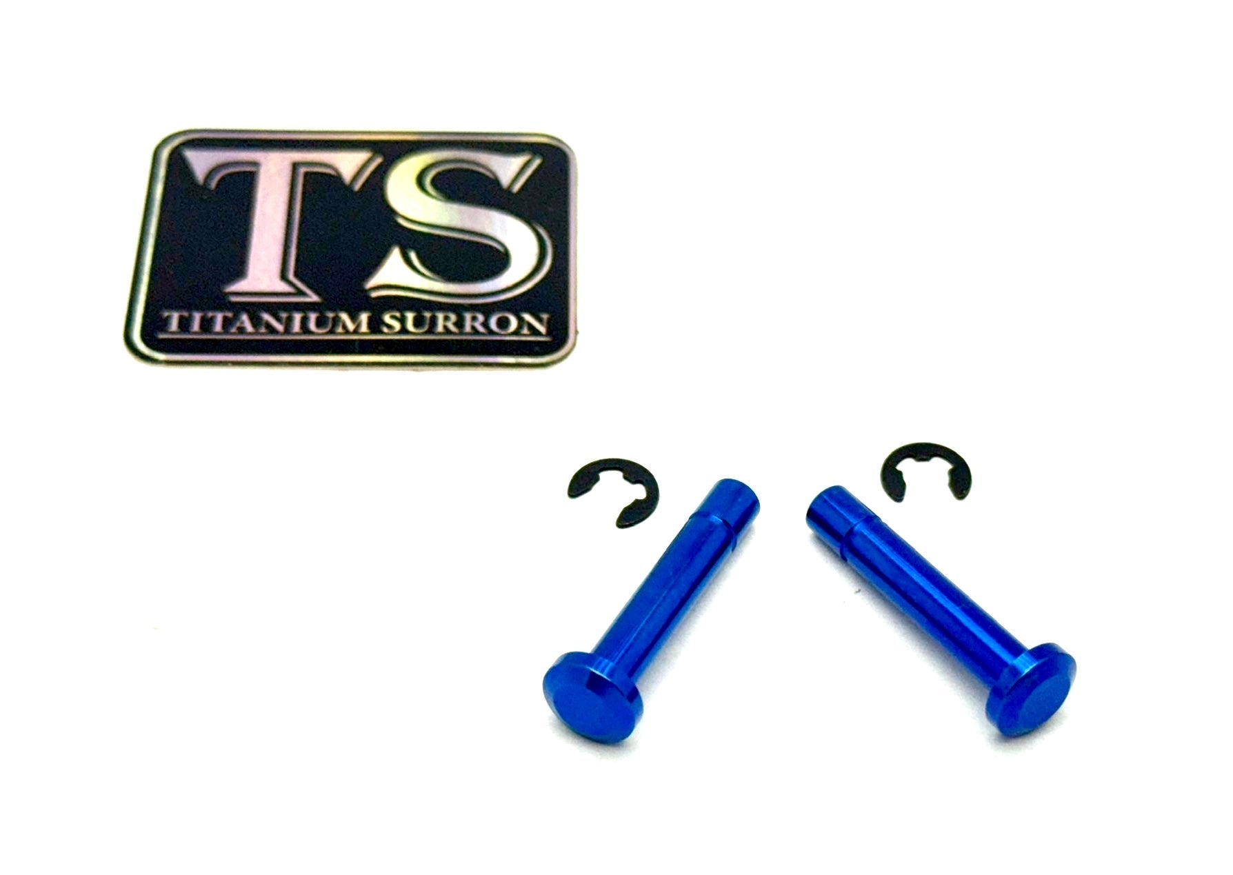 Titanium Battery Lid Pins - Surron LBX, Segway X-260